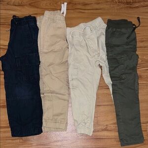 GAP Black and Tan Sweatpants & Joggers Comfortable Casual Wear